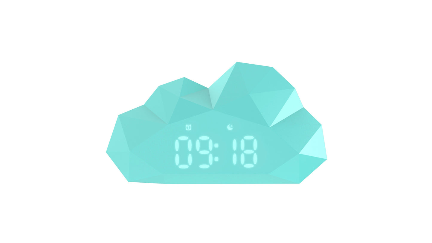 MINI CLOUDY CLOCK - TURQUOISE