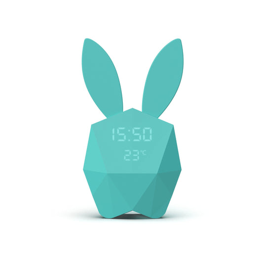 CUTIE CLOCK CONNECT WITH APP - TURQUOISE
